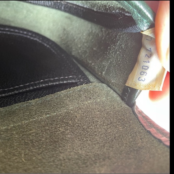 Dooney and Bourke awl leather IVY green  Mini crossbody belt bag wallet - Picture 15 of 15